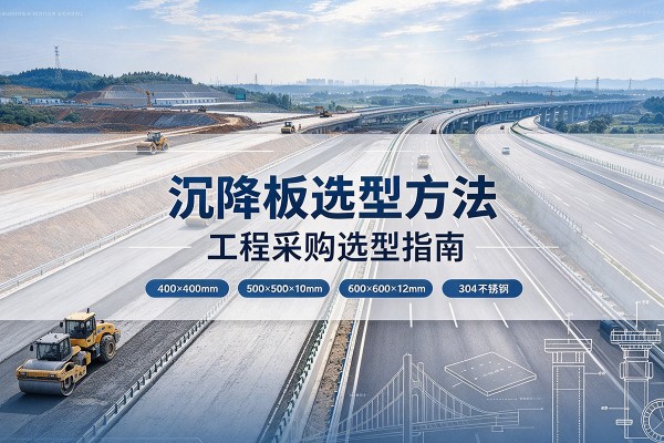 祥云沉降板选择方法