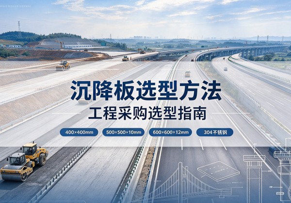 祥云沉降板选择方法