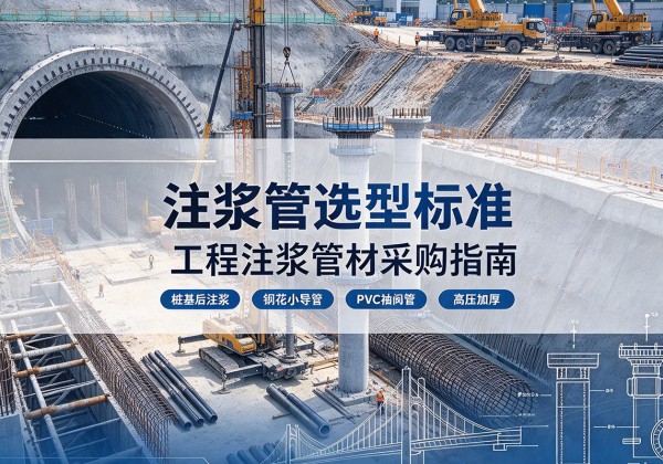 祥云注浆管选型标准